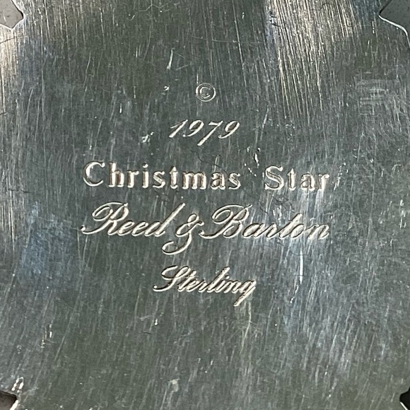 Vintage Silver Ornament - Picture 3 of 3